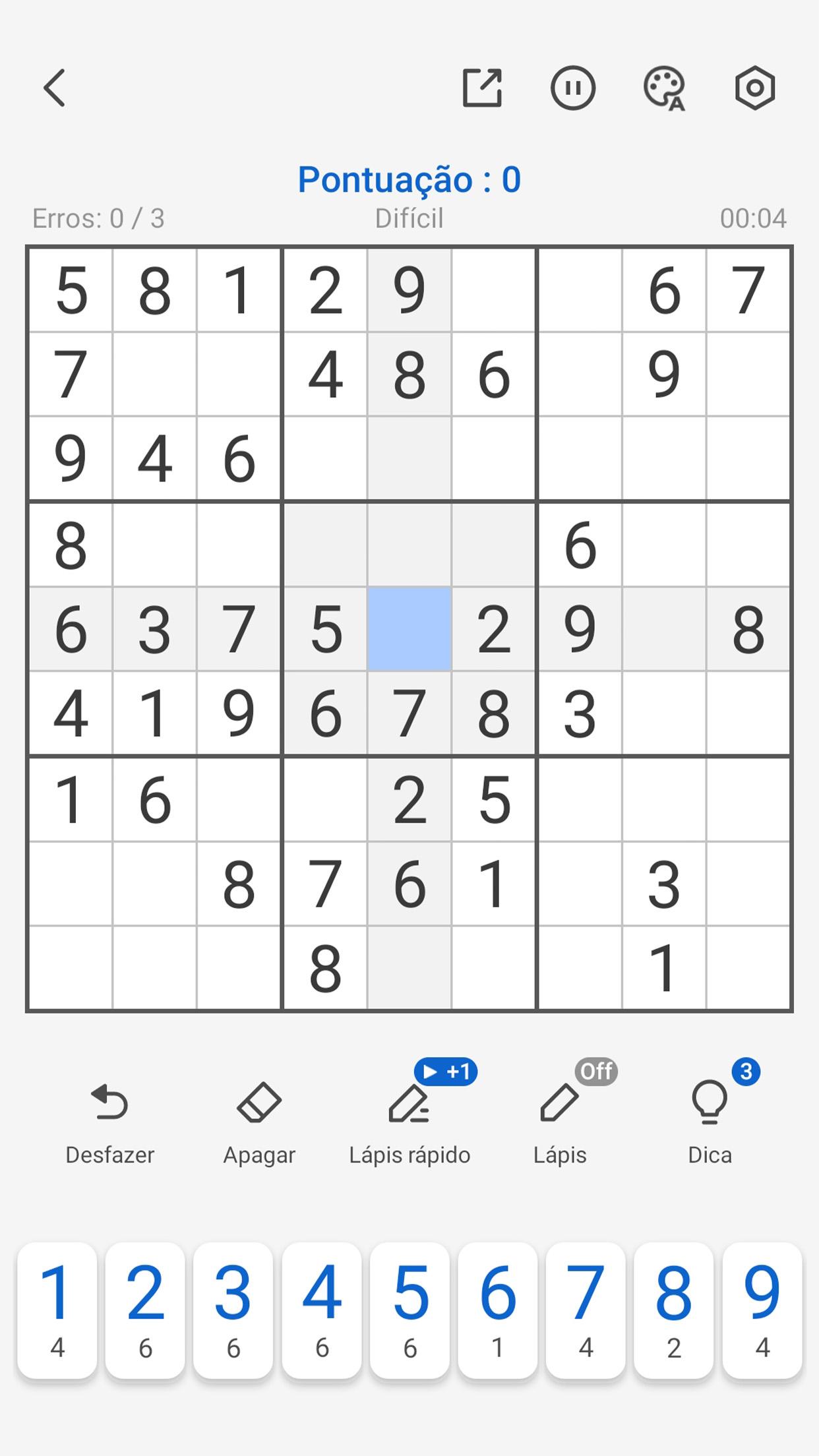 Sudoku - sudoku Quebra-cabeça capturas de tela 5