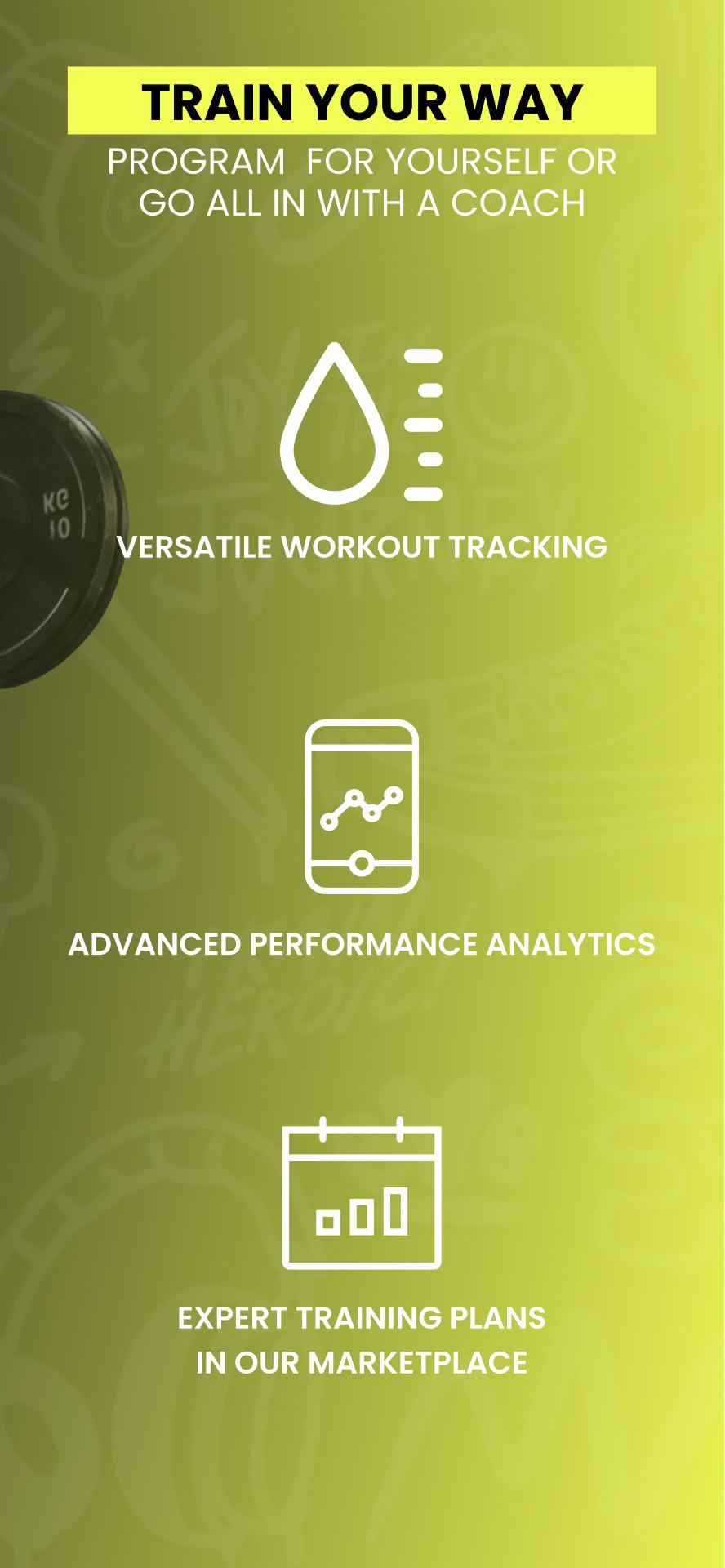 TrainHeroic: Workout Tracker capturas de tela 3