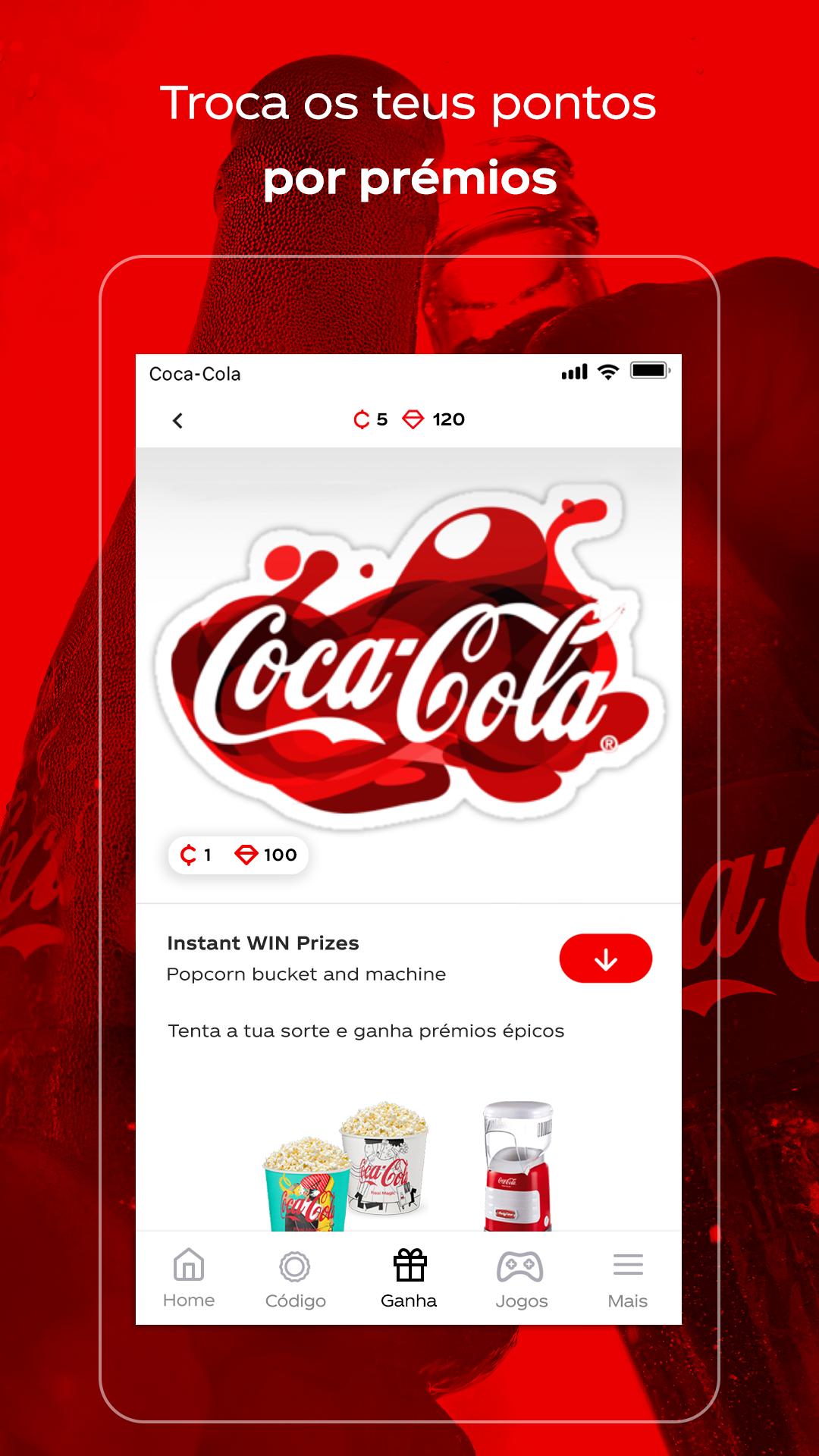 Coca-Cola: Joga e ganha  screenshots 3