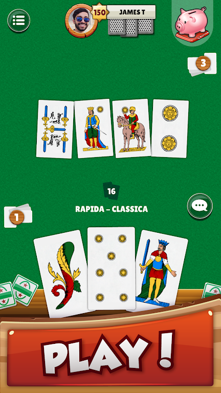 Scopa - Italian Card Game capturas de tela 1