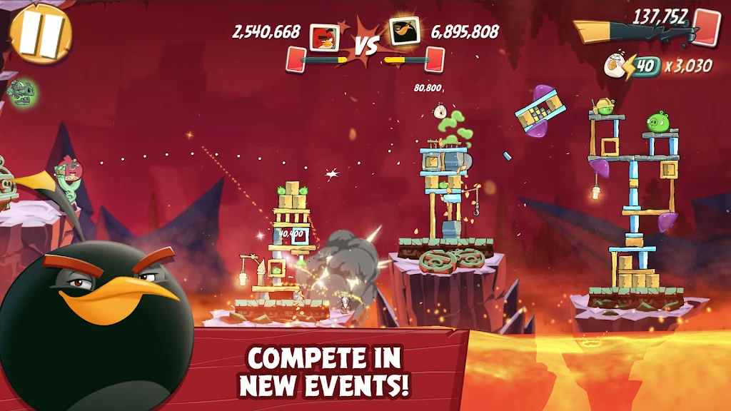 Angry Birds 2 capturas de tela 3