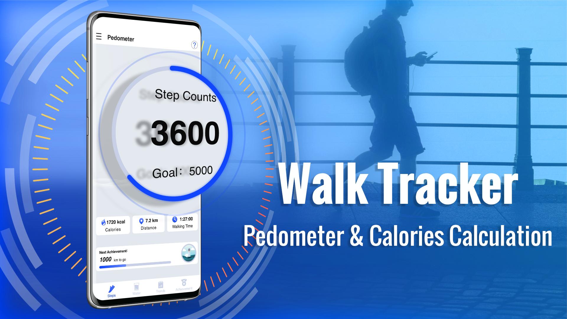 Walk Tracker Step Counter  screenshots 1