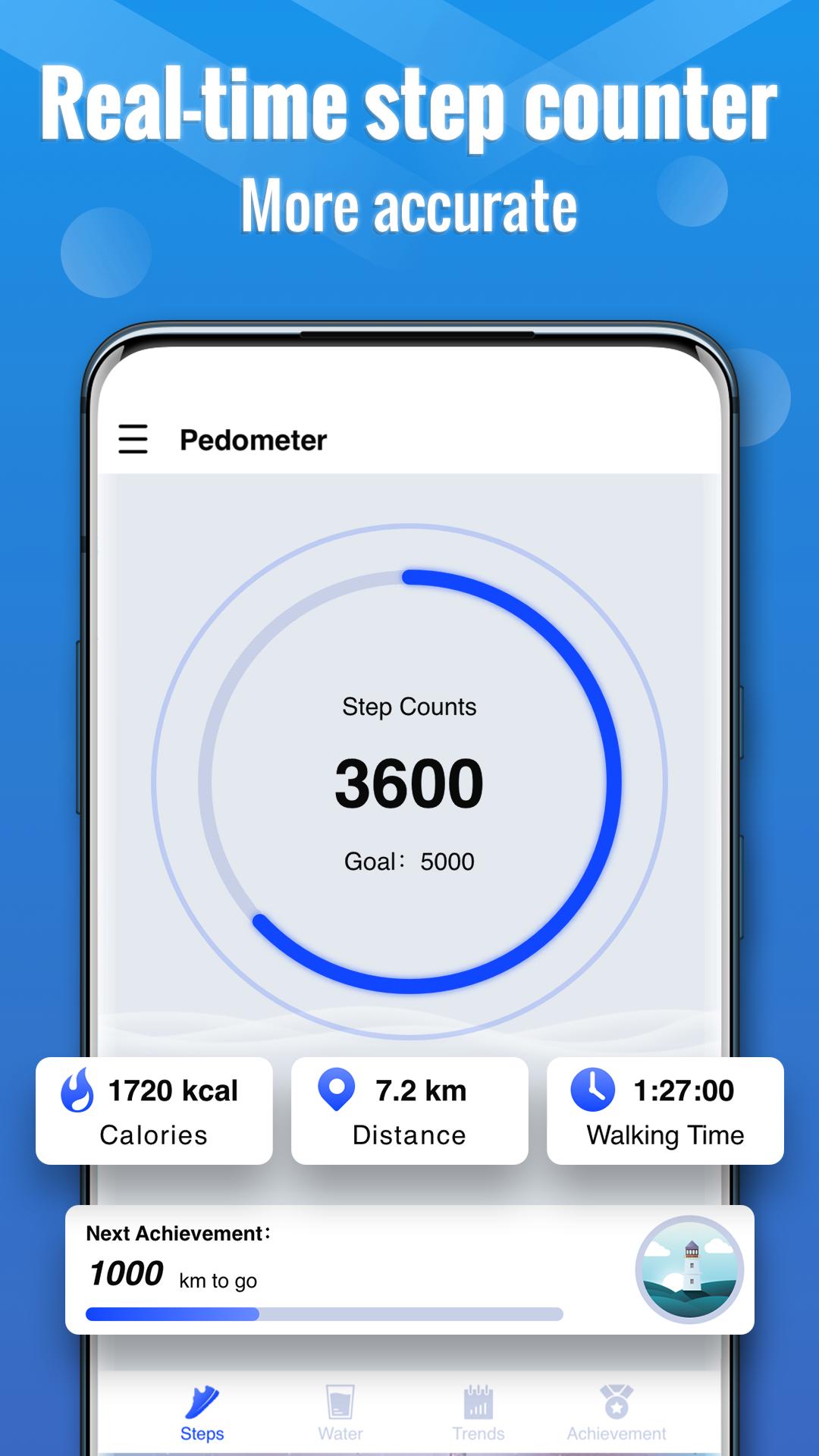 Walk Tracker Step Counter  screenshots 2