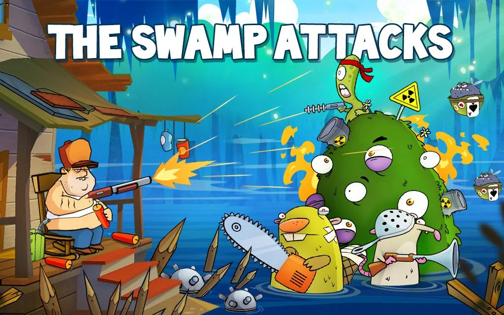 Swamp Attack capturas de tela 11