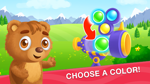 Kids shooter for bubble games screenshots 1