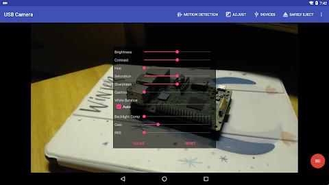 USB Cameratangkapan layar 10