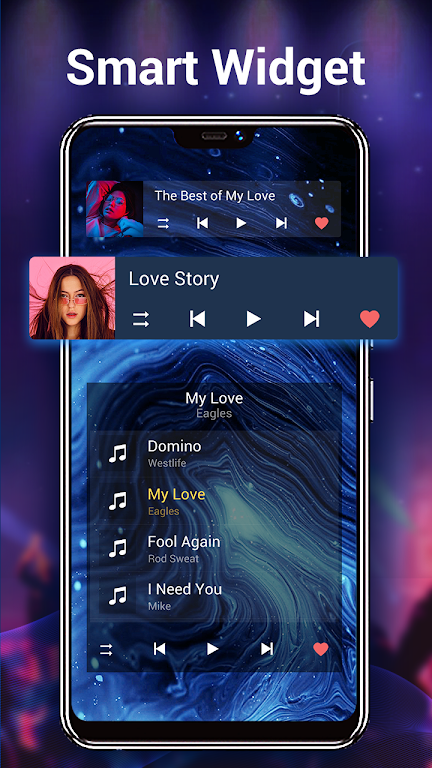 Music Player for Android capturas de tela 7