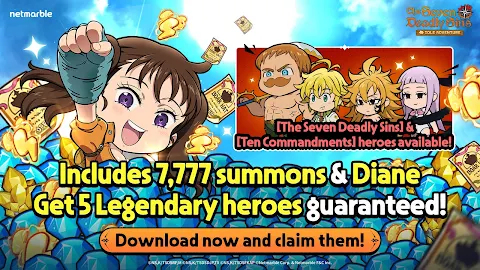 The Seven Deadly Sins: Idletangkapan layar 1