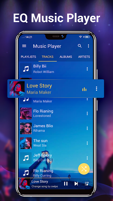 Music Player for Android capturas de tela 3