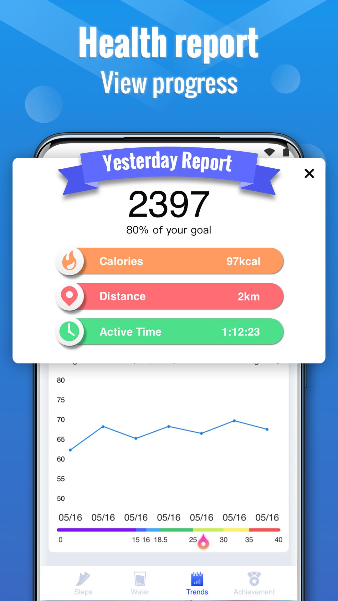 Walk Tracker Step Counter  screenshots 5