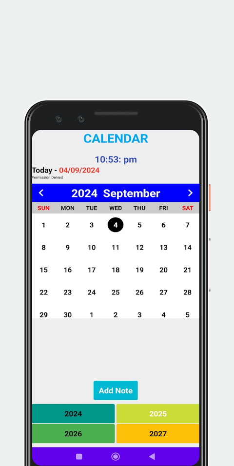 2025 Calendar screenshots 1