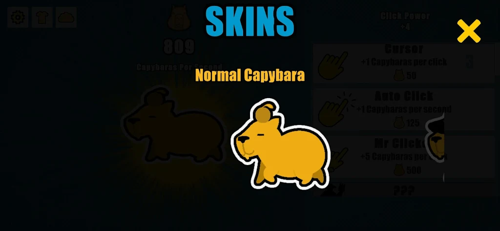 Capybara Clicker capturas de tela 3