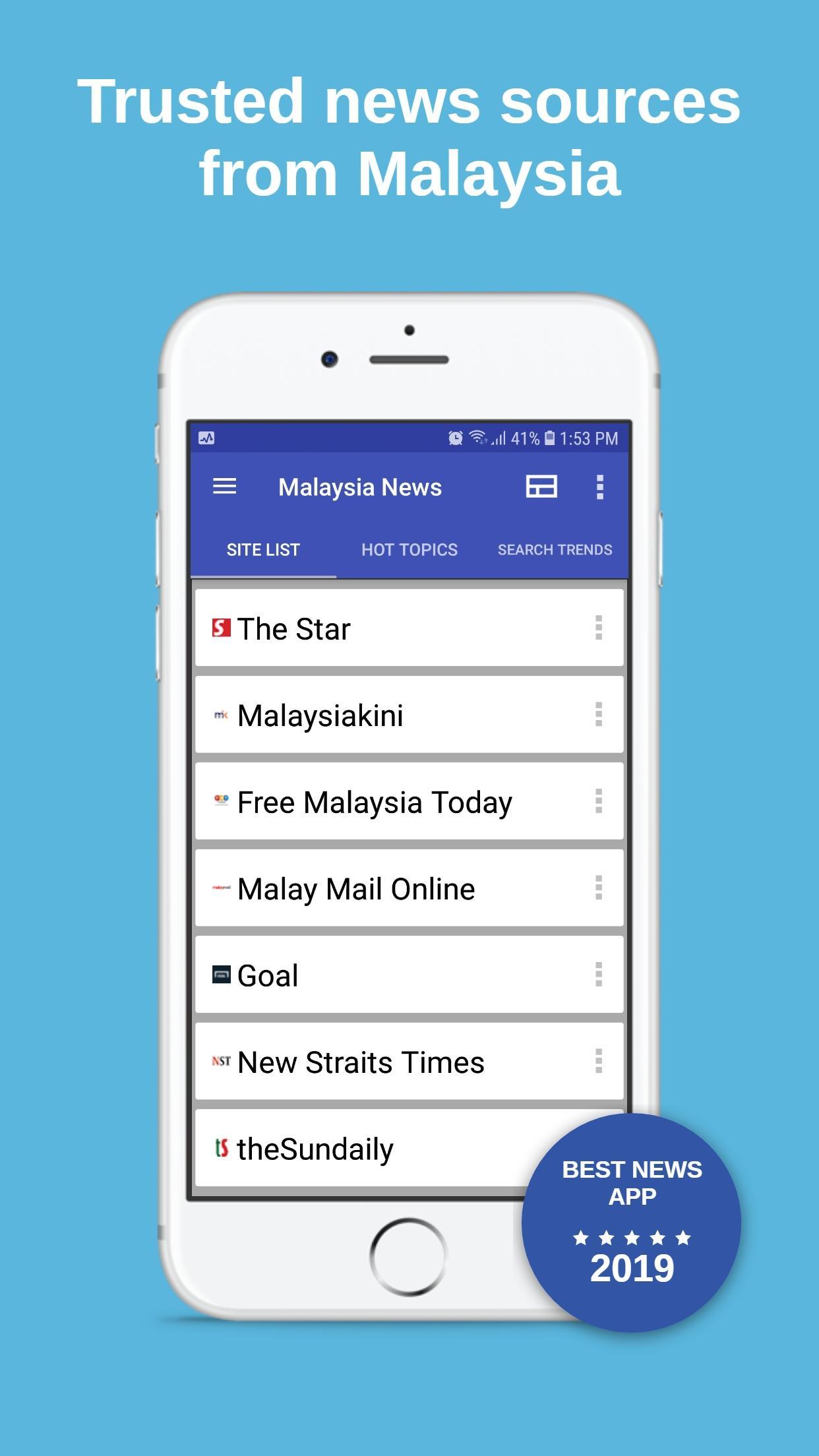 Malaysia Newstangkapan layar 1