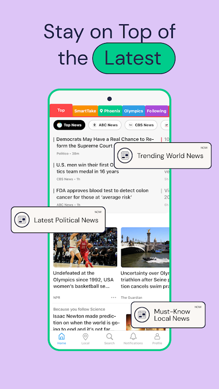 SmartNews capturas de tela 4