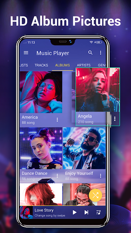 Music Player for Android capturas de tela 4