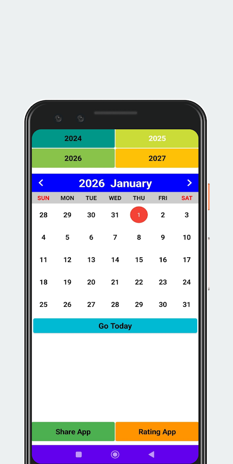 2025 Calendar screenshots 3