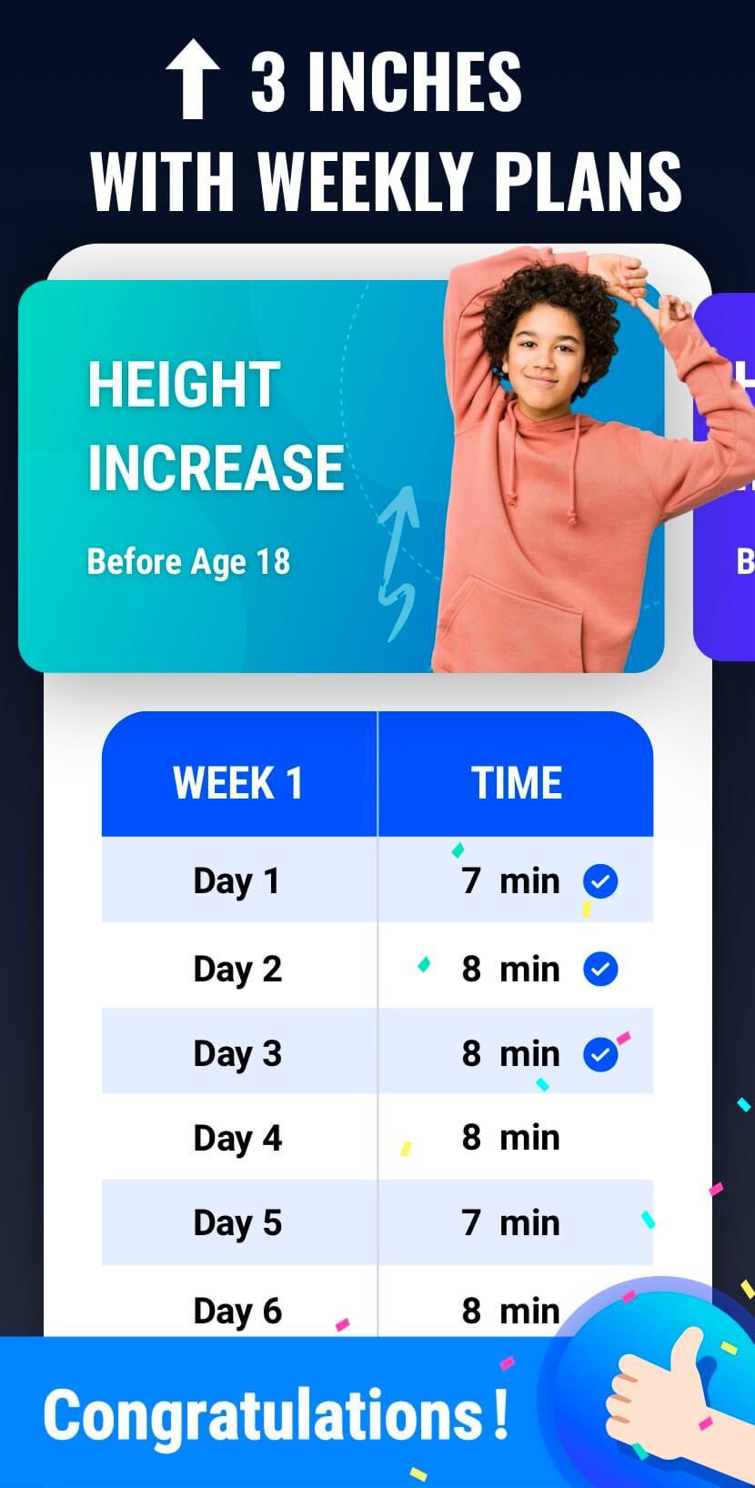 Height Increase Workout screenshots 5