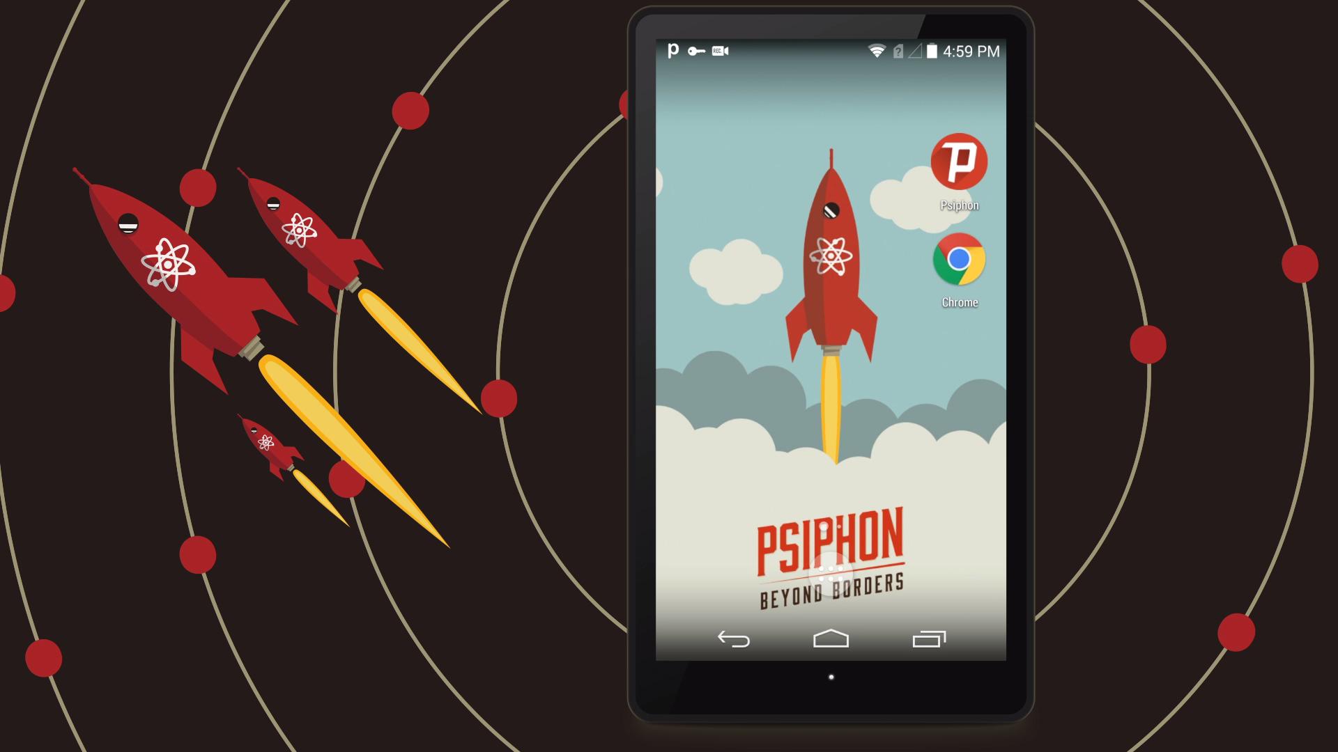 Psiphon capturas de tela 1