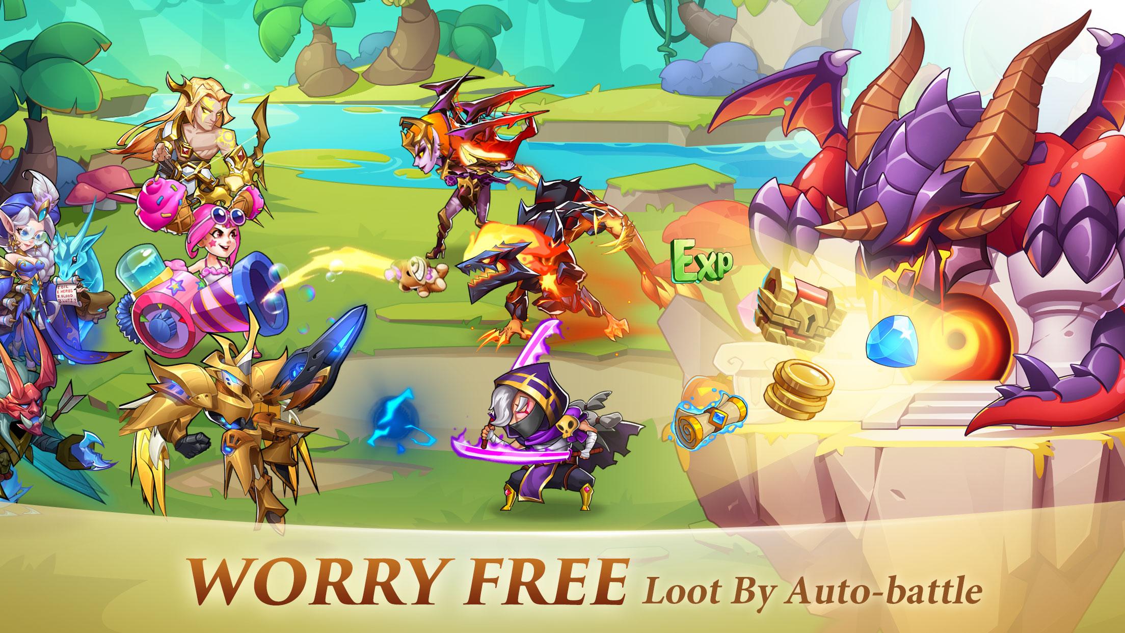 Idle Heroes screenshots 3