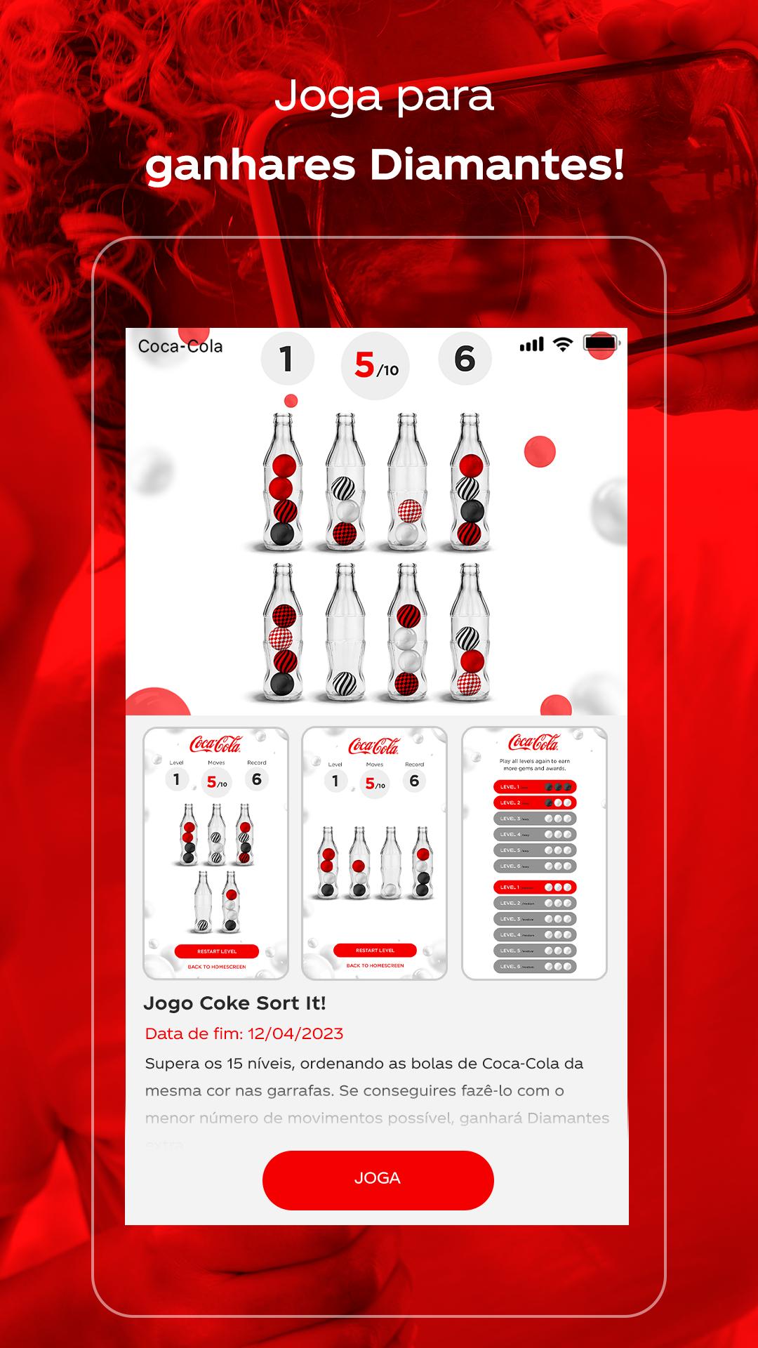 Coca-Cola: Joga e ganha  screenshots 4