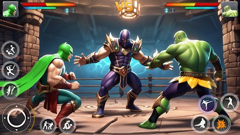 Superhero Fighting Gamescapturas de tela 7