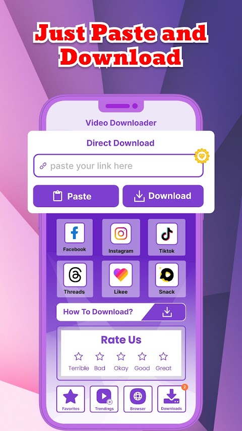 HD Video Downloader Quick Savetangkapan layar 16