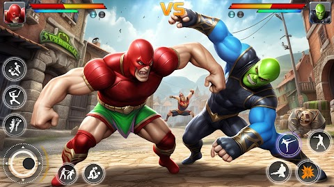 Superhero Fighting Gamescapturas de tela 8