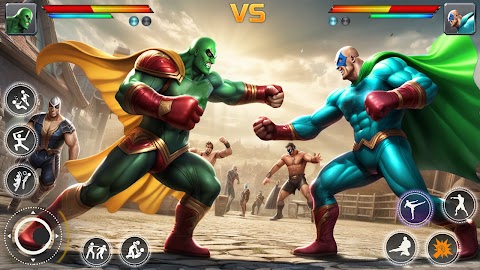 Superhero Fighting Gamescapturas de tela 4