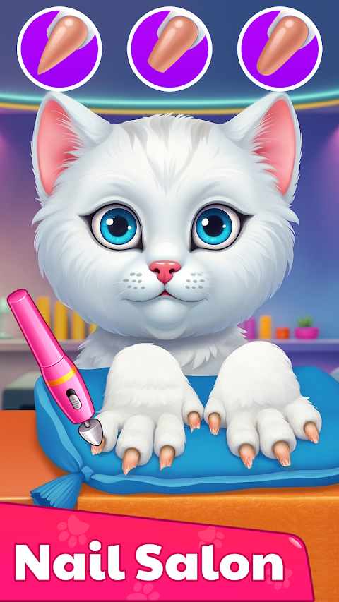 Kitty Nail Salon Daycare Cutetangkapan layar 6