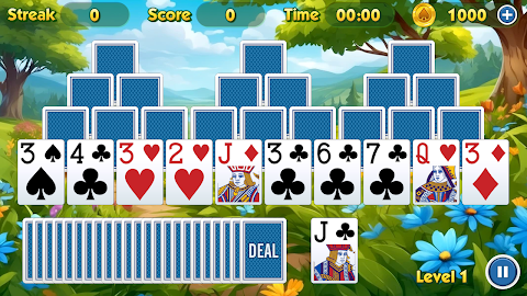 TriPeaks Solitaire Challengeảnh chụp màn hình 6