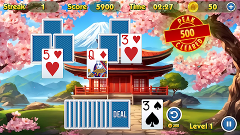 TriPeaks Solitaire Challengeảnh chụp màn hình 18