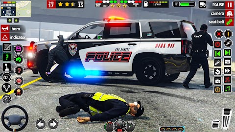 Prado Police Car: Parking Gamecapturas de tela 7