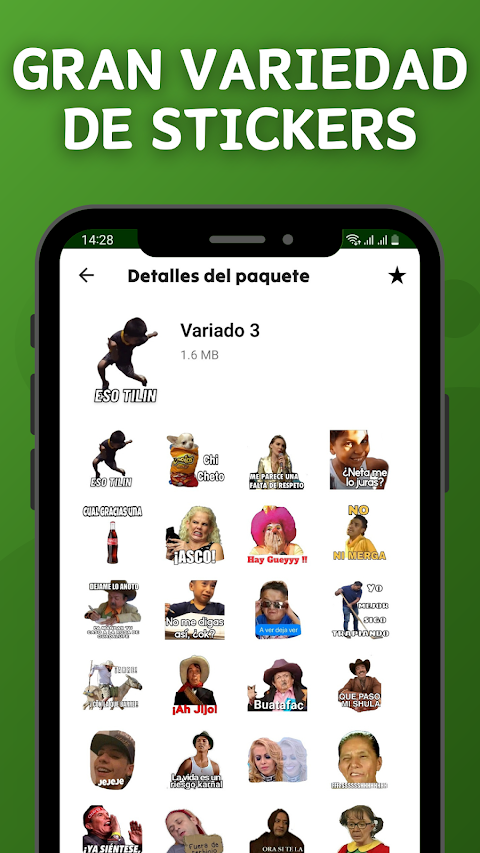 Mexican Stickerstangkapan layar 3