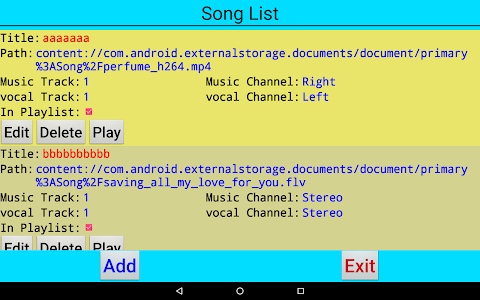 Video Player - Karaoketangkapan layar 19