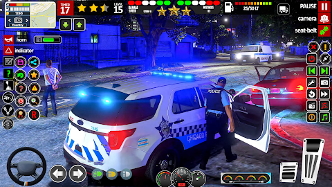 Prado Police Car: Parking Gamecapturas de tela 17