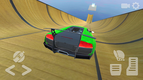 Mega Ramp Car Stunts Car Racestangkapan layar 8