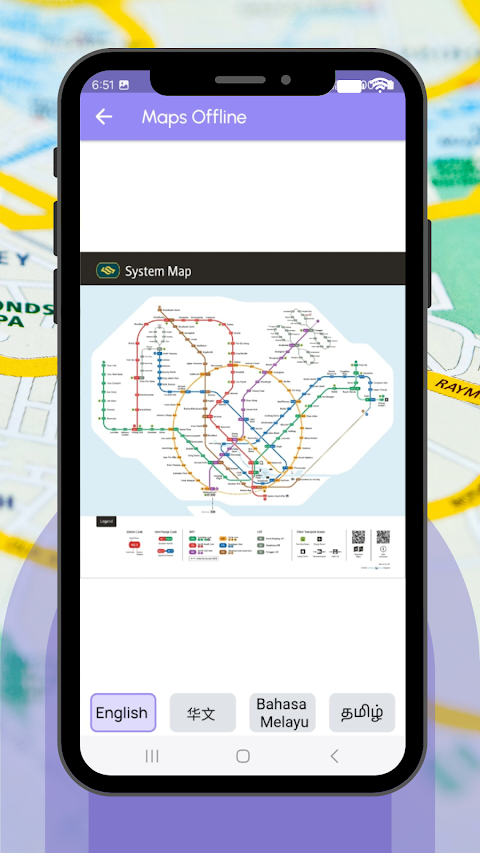 Singapore Metro Map 2025ảnh chụp màn hình 6