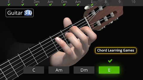 Guitar 3D - Hợp âm cơ bảnảnh chụp màn hình 16