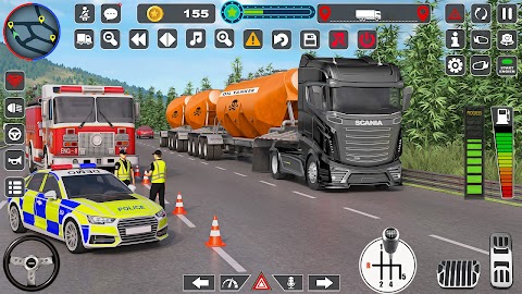 Oil Tanker Truck Driving Games screenshots 6