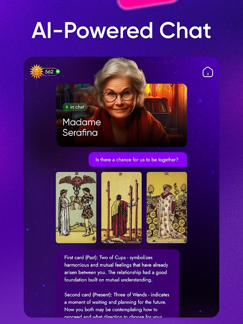 AI Tarot Card Readingtangkapan layar 12
