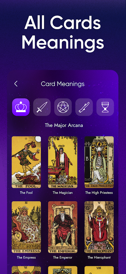 AI Tarot Card Readingtangkapan layar 5