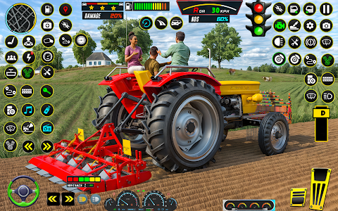 tractor simulator game farm 3dảnh chụp màn hình 11