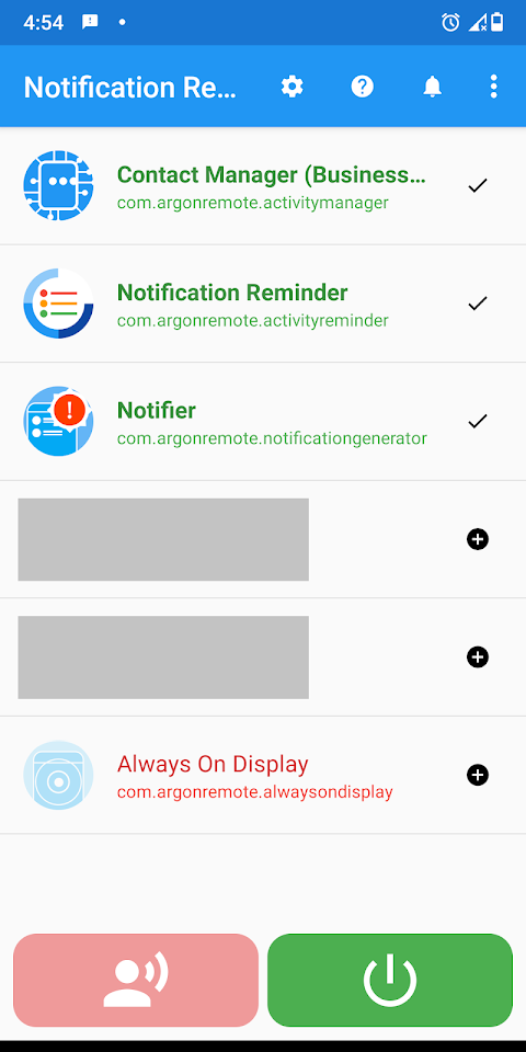 Notification Readercapturas de tela 3