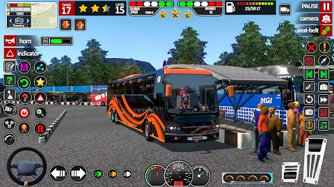 Bus Driving Games 3D: Bus Gameảnh chụp màn hình 10