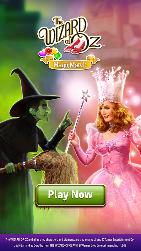 The Wizard of Oz Magic Match 3ảnh chụp màn hình 1