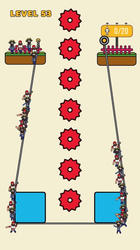 Rope Rescue! - Unique Puzzletangkapan layar 9