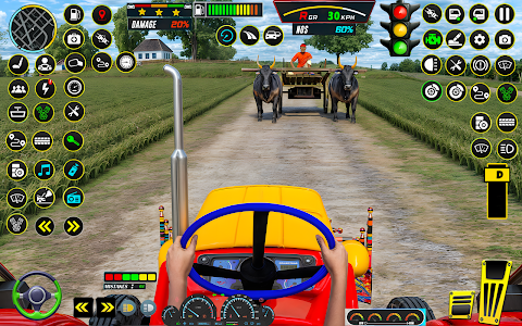 tractor simulator game farm 3dảnh chụp màn hình 18