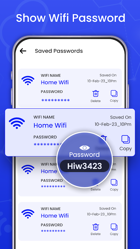 Wifi Password Show - wifi keytangkapan layar 13