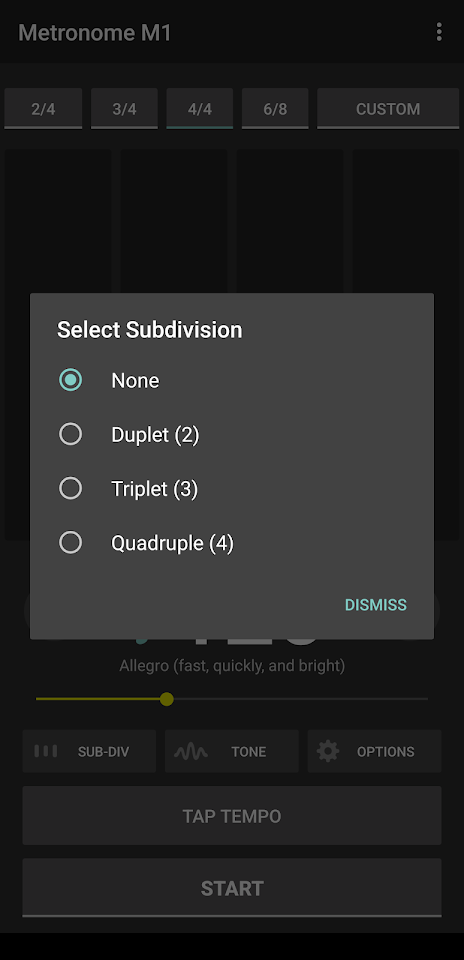 Metronom M1tangkapan layar 2