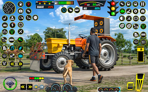 tractor simulator game farm 3dảnh chụp màn hình 1